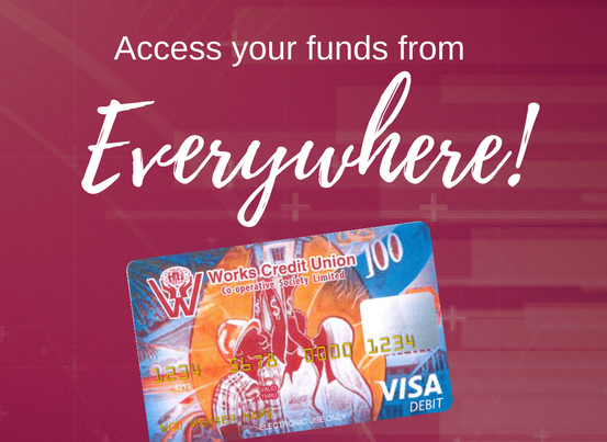 WCU VISA Debit Card | Works Credit Union