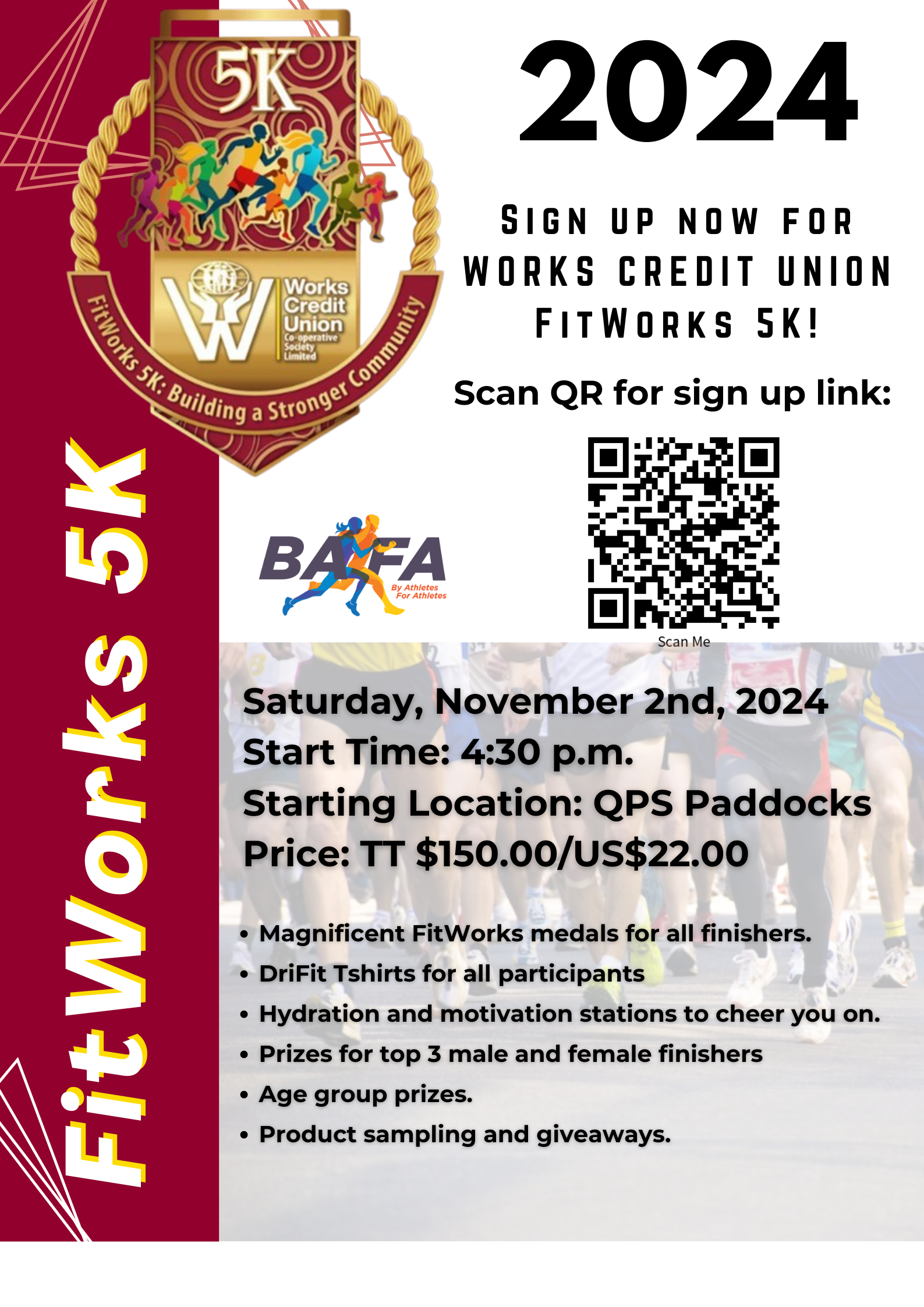 FitWorks 5K Flyer