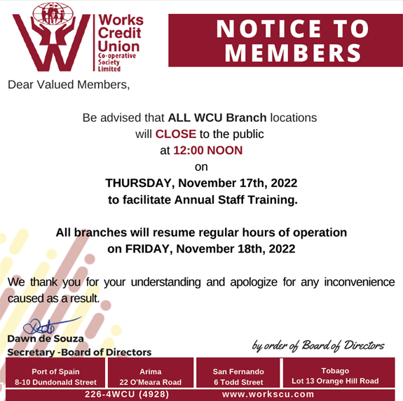 Notice of early closure Nov 17 2022.png