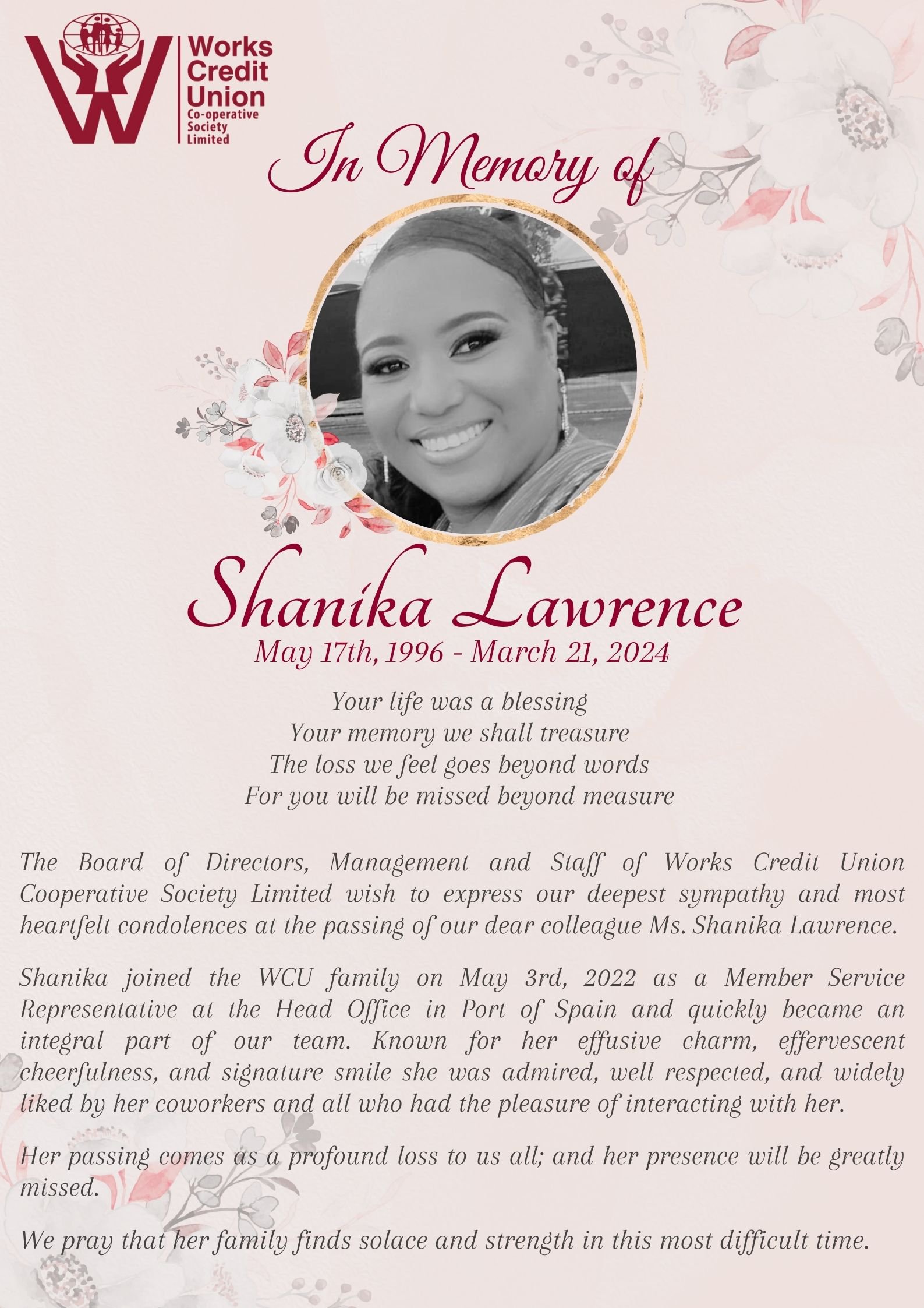 Official Memoriam Notice - Shanika Lawrence - March 2024.jpg