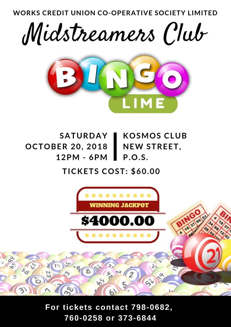 misdtreamers bingo 2018